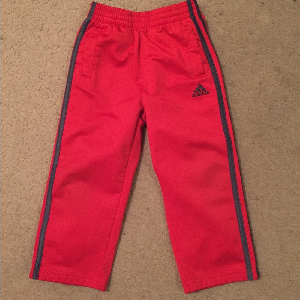 GUC Adidas Red Athletic Pants 3T